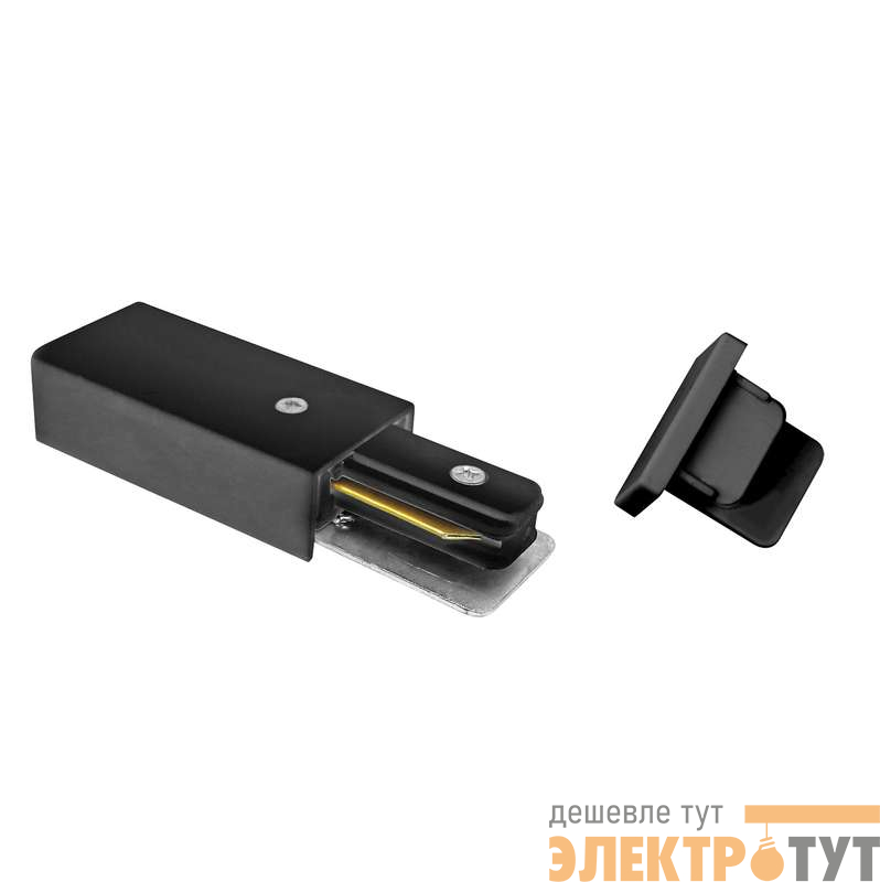 Комплект торцевых элементов PTR EC-BL накладной/подвесной шинопровод черн. Pro JazzWay 5010895