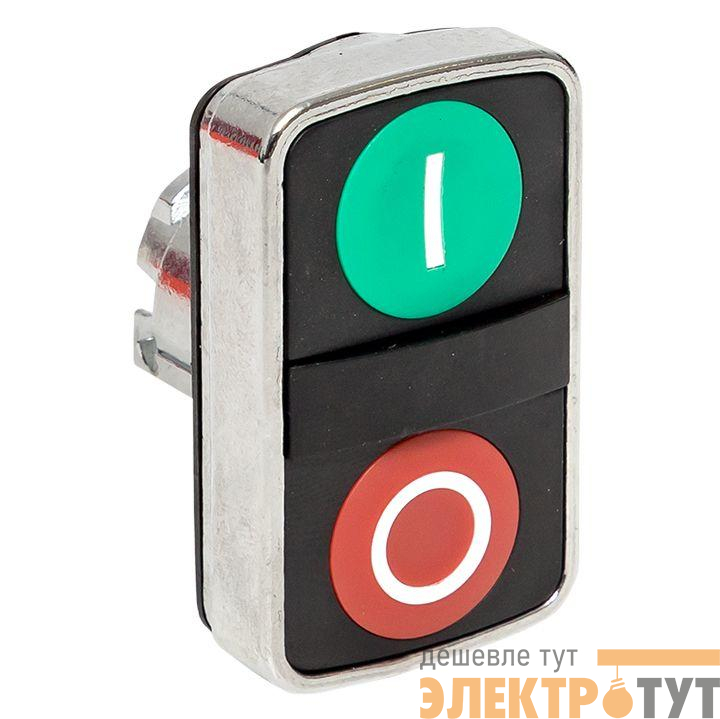 Механизм кнопки исполнительный XB4 "пуск-стоп" плоский возвратный без фиксации с подсветкой PROxima EKF XB4BL84