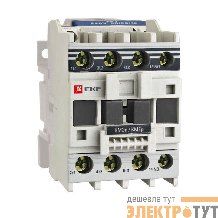 Контактор малогабаритный КМЭп 18А 24В DC 1NO PROxima EKF ctr-s-18-24-p