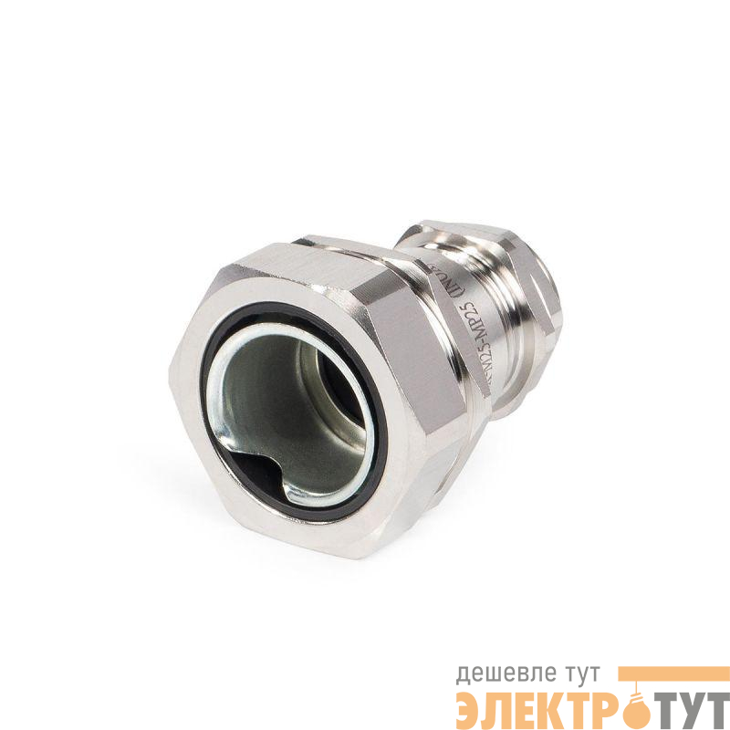 Ввод кабельный для металлорукава ВК-М25(13-18мм)-МР25 (INOX) (уп.10шт) Fortisflex 88170
