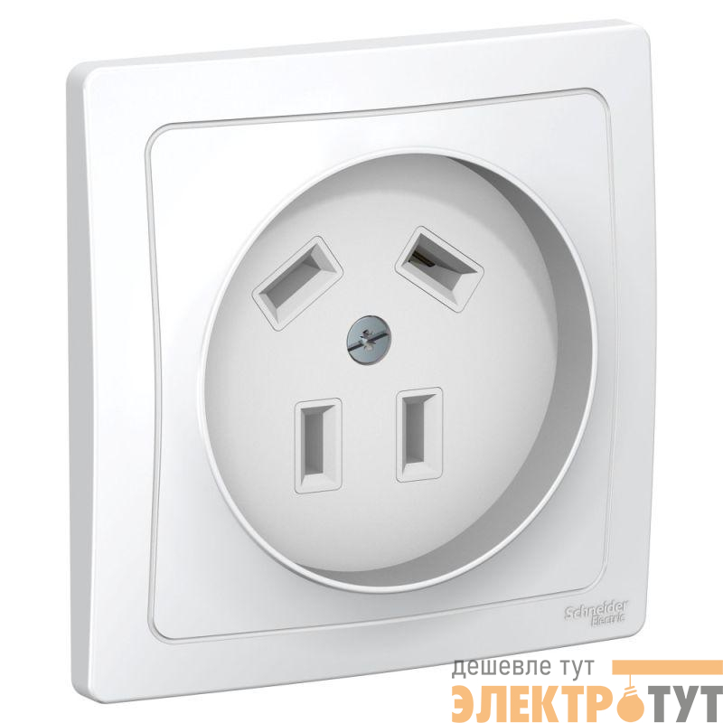 Розетка 1-м СП Blanca 32А IP20 400В 3P+N бел. SchE BLNSR003241