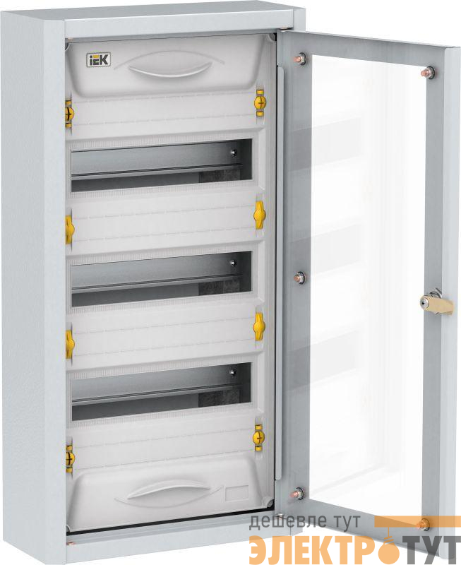 Корпус ЩРн-36 TITAN 5 УХЛ3 IP31 прозр. дверь метал. IEK MKM16-N-036-31-Z-U