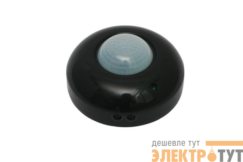 Датчик движения инфракрасный ДДИ-101 01 1200Вт 6м 360град. черн. DEKraft 60132DEK