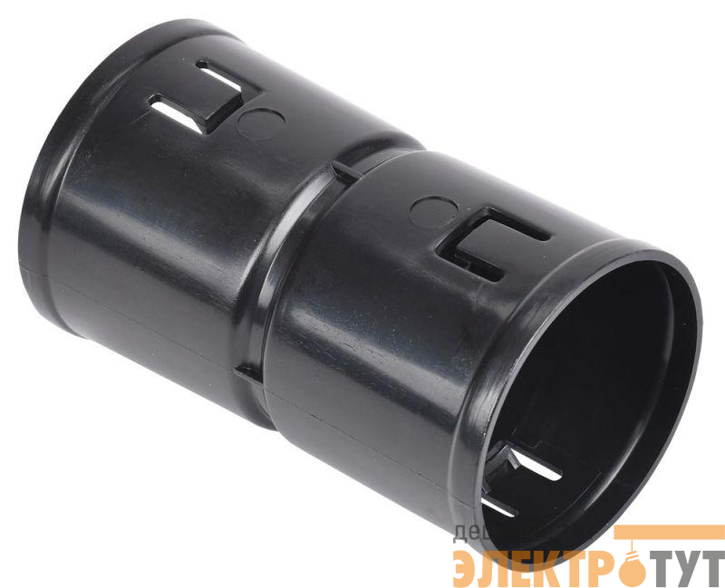 Муфта соединительная для двустенной трубы d75 ELASTA IEK CTA12D-M075-K02-R