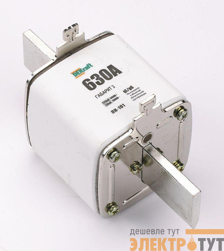 Предохранитель ножевой тип 39 габарит 3 400А DEKraft 21319DEK