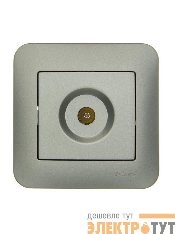 Розетка телевизионная проходная TV СП ASTI IP20 в сборе платина. LEZARD 7081-3535-129