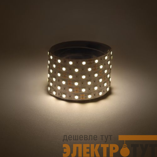 Лента светодиодная LS5050-14.4-60-12-3500K-IP20-1 year-5m тепл. бел. 5м ЭРА Б0064237