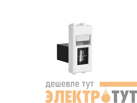 Розетка USB 3.0 1мод. Avanti "Белое облако" модульная тип А-А DKC 4400301