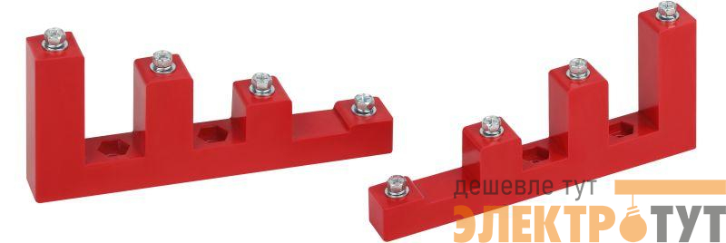 Изолятор шинный ступенчатый NO-224-159 ИСв4-30 М8 с болтами 15кВ Эра Б0065677