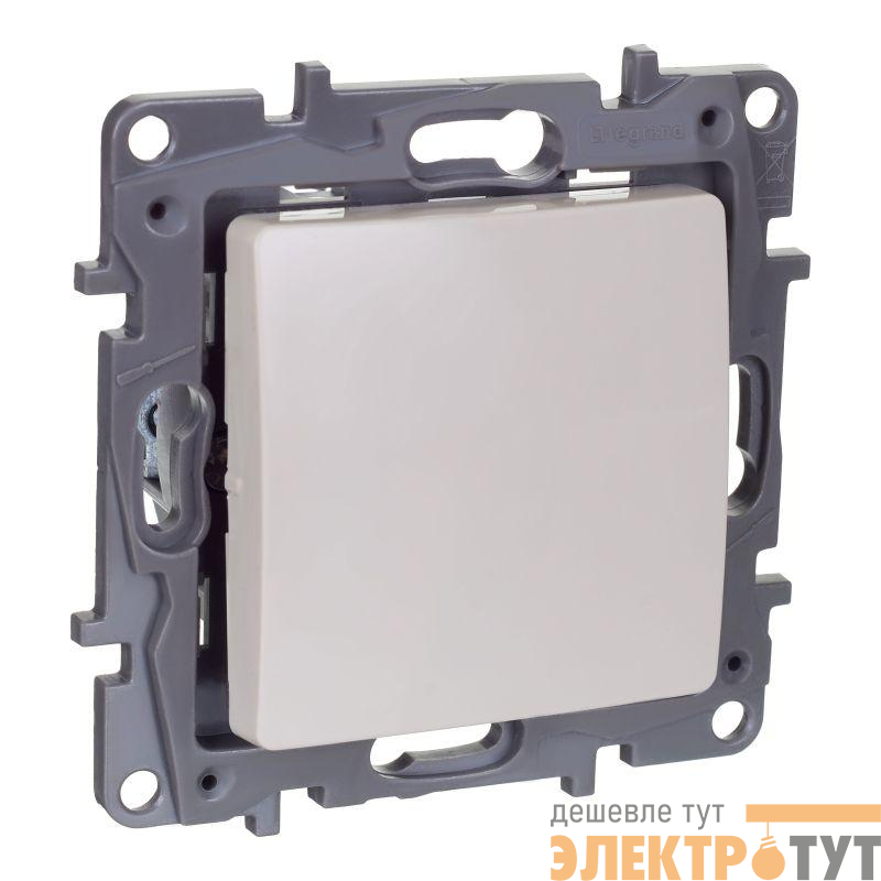 Переключатель перекрестный 1-кл. Etika 250В 10AX винт. зажимы сл. кость IEK 672349