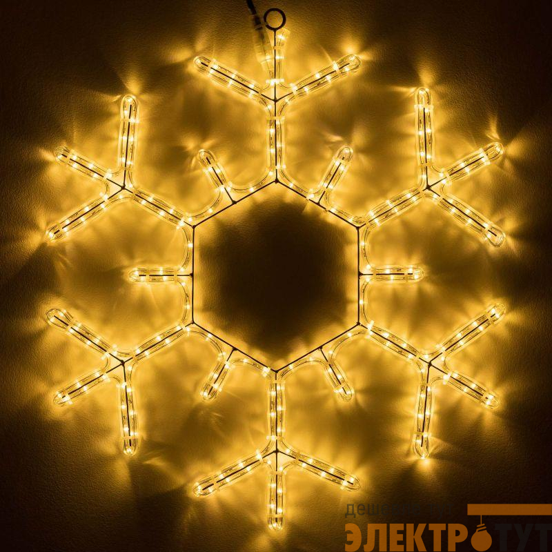 Фигура ARD-SNOWFLAKE-M5-600x600-360LED Warm (230В 20Вт) (IP65) Ardecoled 034253