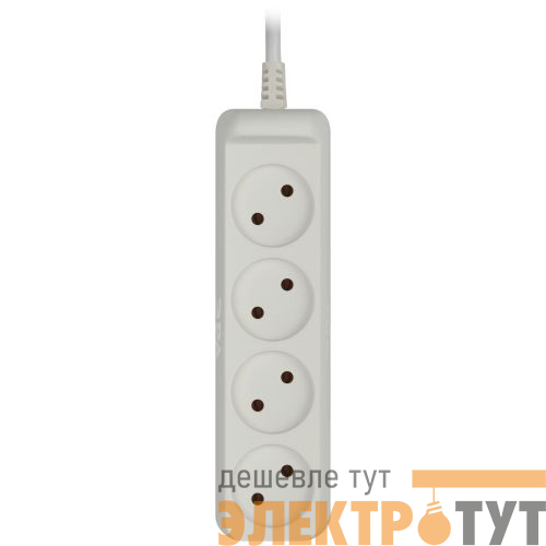 Удлинитель 5х5м без заземл. 10А IP20 U-5-5m-2х1 ПВС 2х1 Эра Б0028365