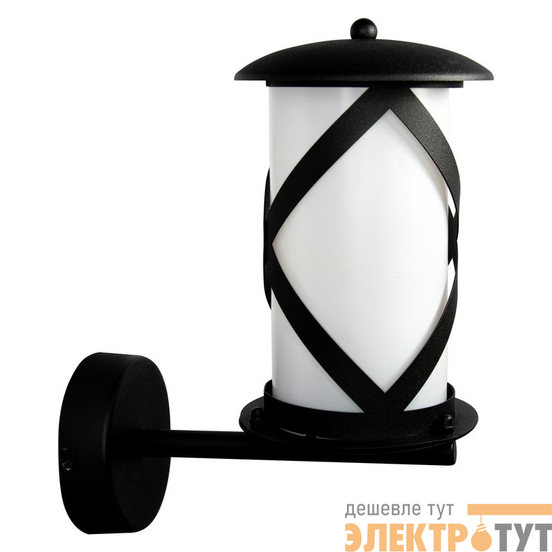Светильник "Огниво" НБУ 02-100-001 IP44 (ИМ) настен. черн. Элетех 1030480563