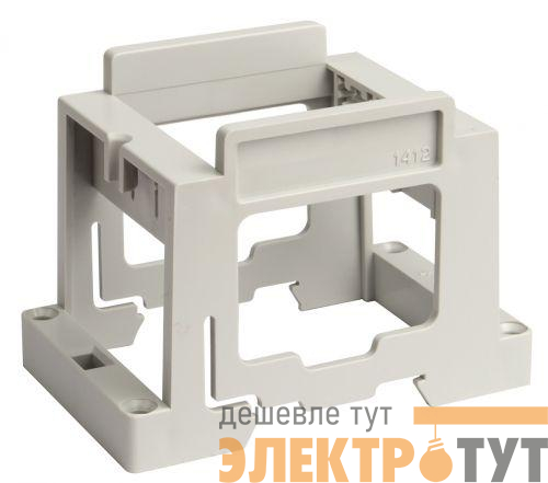 Суппорт 2мод. Brava на DIN-рейку RAL7035 сер. DKC 54840