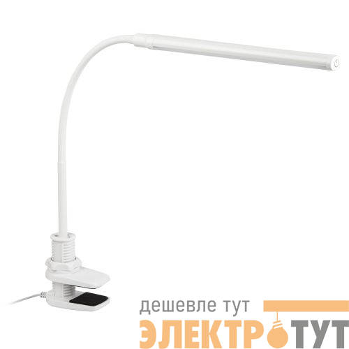 Светильник светодиодный NLED-509-8W-W настольный на струбцине бел. ЭРА Б0059841