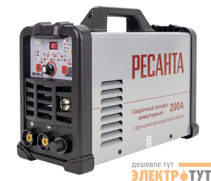 Аппарат сварочный инверторный САИ-200АД Ресанта 65/94
