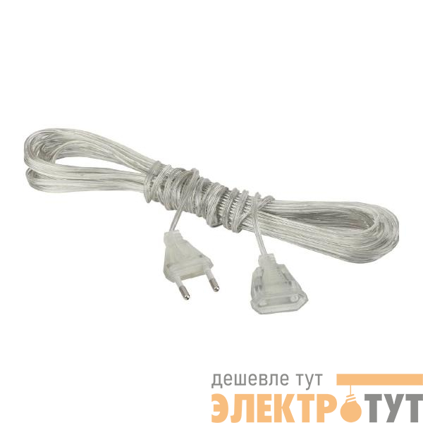Удлинитель для гирлянд GE-3 прозр. 3м ФАZА 5047617