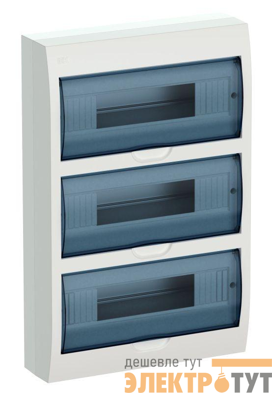 Корпус навесной ЩРН-П-36 Krepta 3 IP41 пластик. бел. IEK MKP12-N-36-40-05