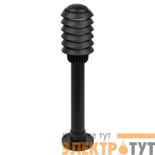 Светильник садово-парковый НТУ 01-60-014 Поллар IP54 E27 max60Вт h650мм напольный черн. ЭРА Б0057487