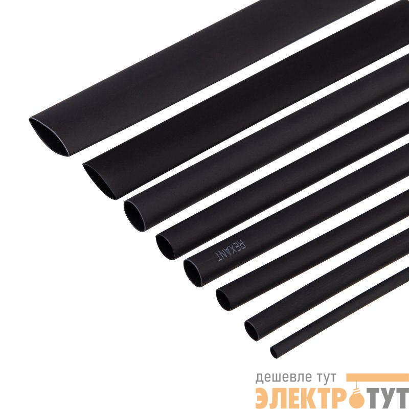 Набор трубок термоусадочных ТУТ №7 клеевые Rexant 29-0107
