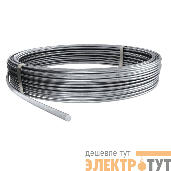 Пруток (проводник круглый) d8мм сталь гор. цинк. (бухта 110м) OBO 5021081