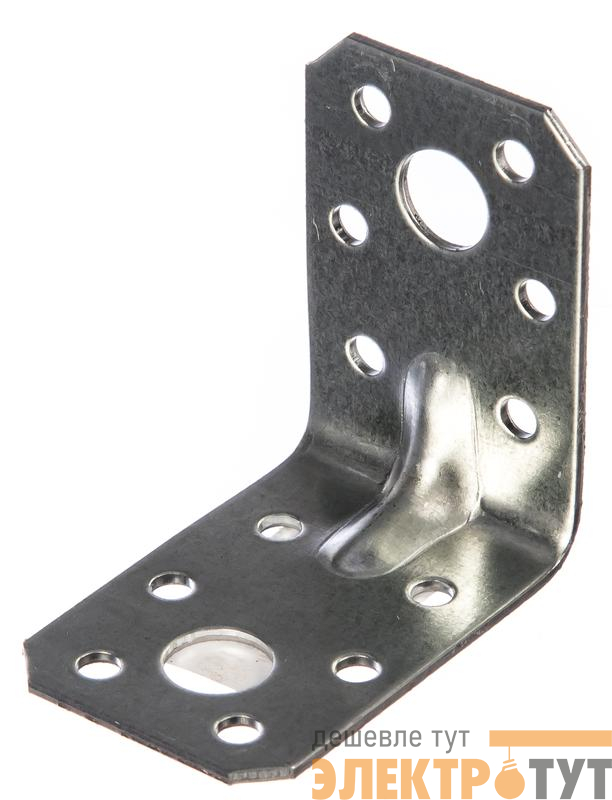 Угол крепежный усилен. 50х50х36 цинк Zitar 124410