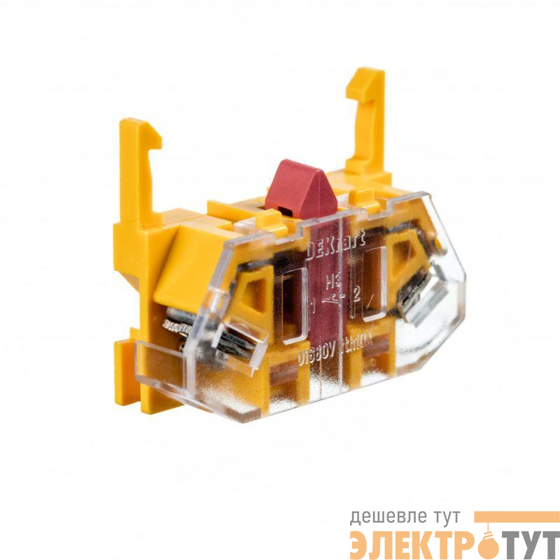 Контакт дополнительный ДК-22 1НЗ для устройств управления и сигнализации DEKraft 25101DEK