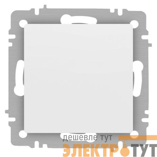 Переключатель 1-кл. СП Accent 6-103-01М 10А IP20 250В AL/CU бел. матов. Intro Б0063476