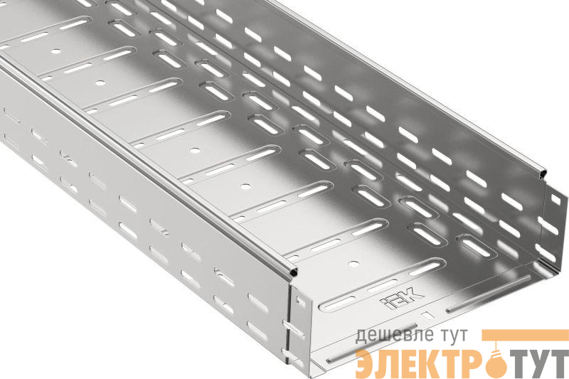 Лоток листовой перфорир. 200х100 L3000 сталь 1.2мм IEK CLP10-100-200-120-3
