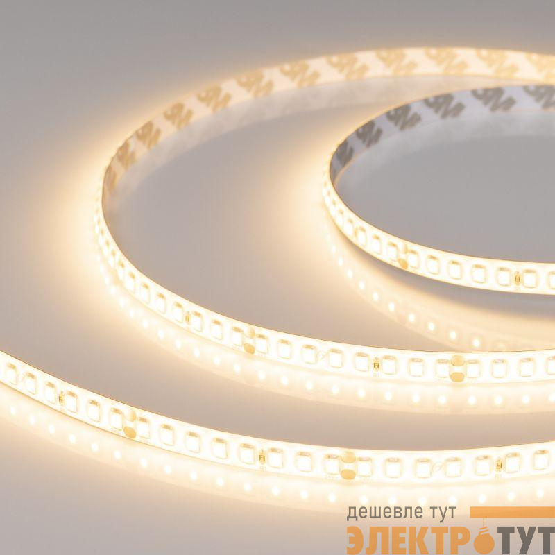 Лента светодиодная RTW-SE-A160-8mm 24В Warm 3000К 12Вт/м IP65 герметичная (уп.5м) Arlight 038720