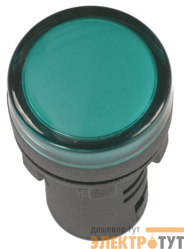 Лампа светосигнальная AD16DS d16мм 12В AC/DC зел. KARAT IEK BLS10-ADDS-012-K06-16