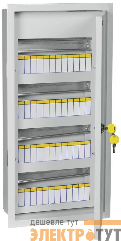 Корпус ЩРв-48 TITAN 3 620х310х120мм IP31 метал. IEK MKM14-V-48-30-T