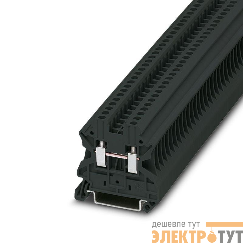 Клемма проходная КНВ 2.5-2-Ч СТЭЗ 11000004