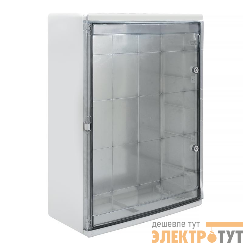 Корпус ударопрочный ЩМПп 600х500х220 IK10 IP65 прозр. дверь АБС пластик PRIZMA TOKOV ELECTRIC TKE-PZ-CPB11-IK10-IP65