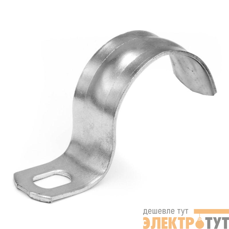 Скоба крепежная однолапковая d38-40мм метал. оцинк. DKC 53347