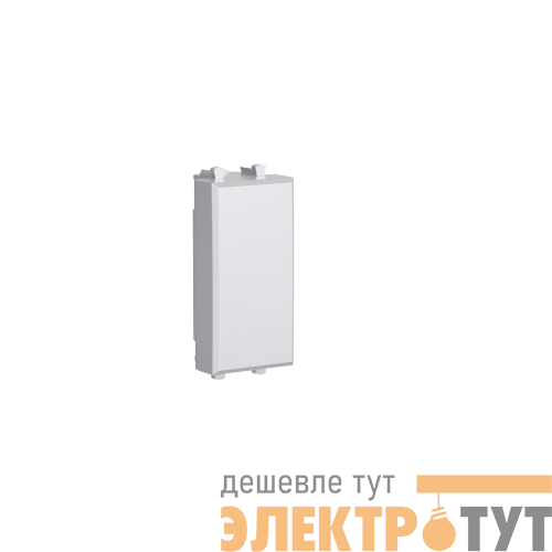Заглушка 1мод. Avanti "Закаленная сталь" модульная DKC 4404991