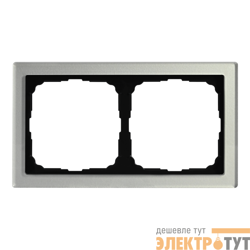 Рамка 2-м ArtGallery Pure органич. стекло алюм. SE GAL320302