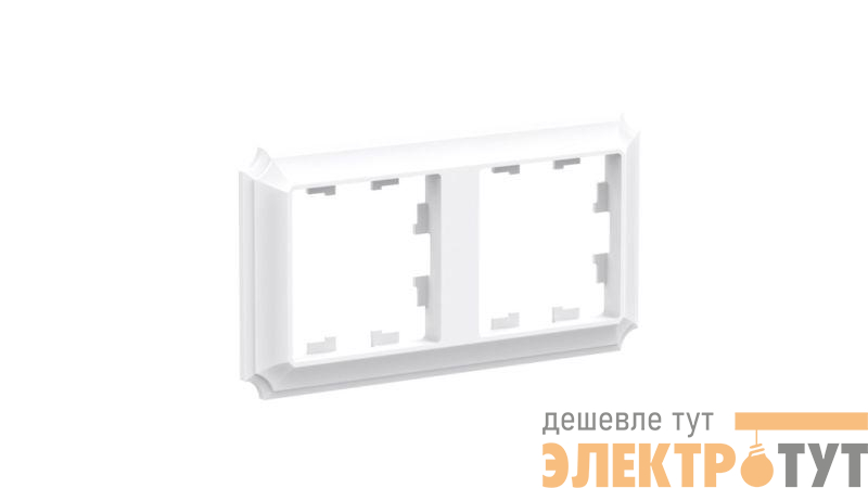 Рамка 2-пост. AtlasDesign Antique универс. лотос SE ATN101302