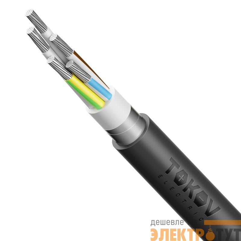 Кабель TOKOV ELECTRIC АВБШвнг(А) 5х50 МК (N PE) 0.66кВ (м) 00-00072449