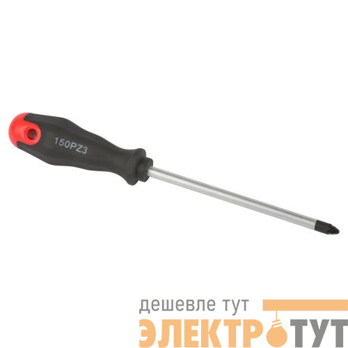 Отвертка крестовая PZ 3х150мм двухкомпонентн. рукоятка 150PZ3 Эра Б0055853
