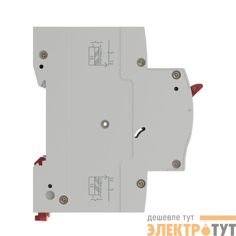 Выключатель автоматический модульный 2п D 20А 4.5кА YON max MD63S YON MD63S-2PD20
