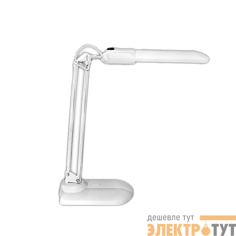 Светильник настольный "Дельта У" 11Вт на подставке с ЭПРА с лампой КЛЛ 2G7 бел. Трансвит 139