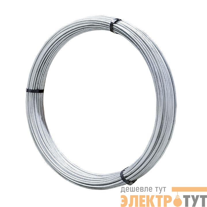 Пруток d8мм гор. оцинк. (уп.25м) Basic EKF lpb-08-25-hz