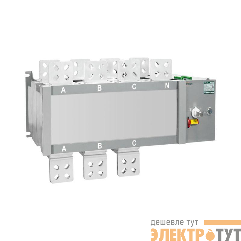Ввод резерва автоматический АВР АВР-105 4п 400А 12.6кА на реверс. выкл.-разъед. с мотор. приводом DEKraft 42060DEK