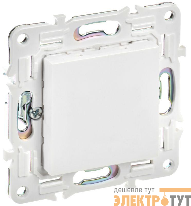 Заглушка с суппортом SKANDY SK-C01W арктич. бел. IEK SK-PL10-K01