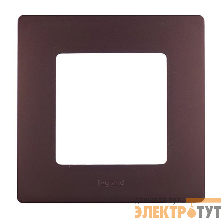 Рамка 1-м Etika какао IEK 672571