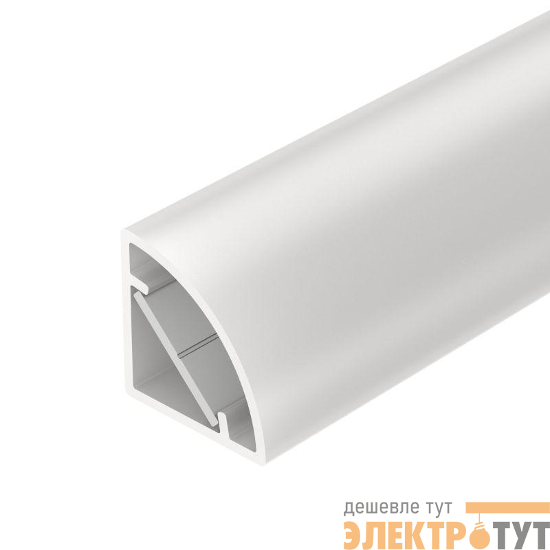 Профиль WPH-KANT-H16-2000 OPAL 2м пластик Arlight 023166