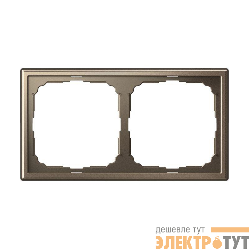Рамка 2-м ArtGallery универс. мокко SE GAL000602