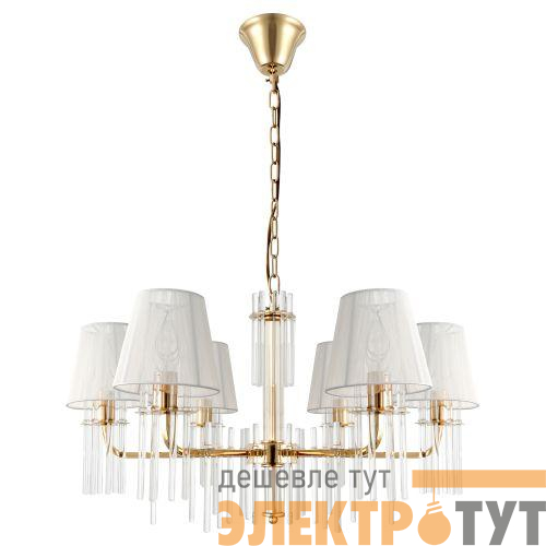 Люстра Lilith 1039-306 6хE14 40Вт хрусталь Rivoli Б0054947