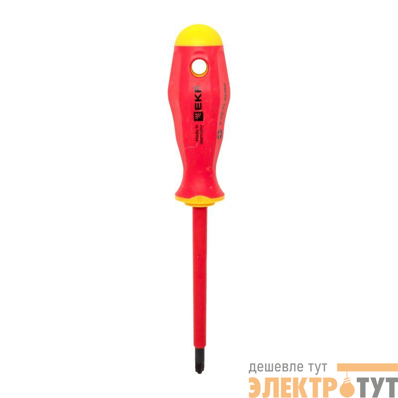 Отвертка Professional PZ-FL2х100мм VDE 1000В EKF pz-fl-2-100-pro-in